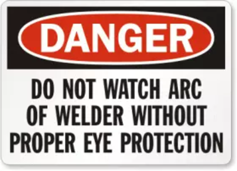 Welding Arc and Eye Protection